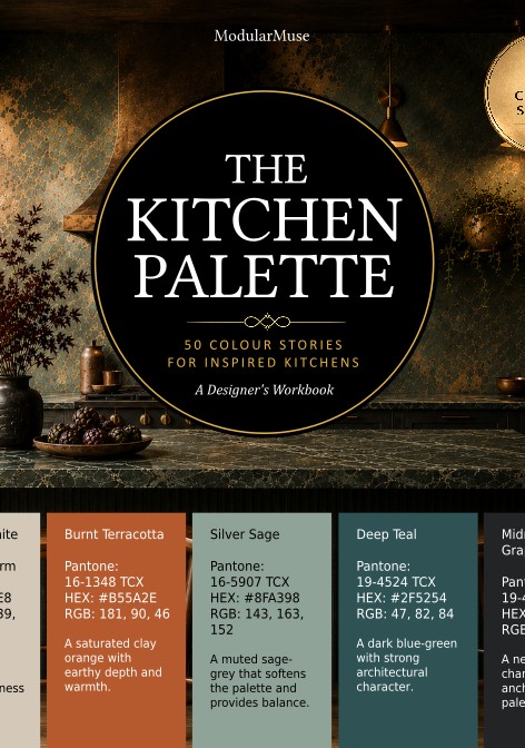 Preview of The Kitchen Palette cover design